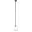 Luminaire suspendu double couche de 8 po avec abat-jour en verre Hiral-101492892