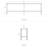 Comehither 72'' Marble Top Console Table