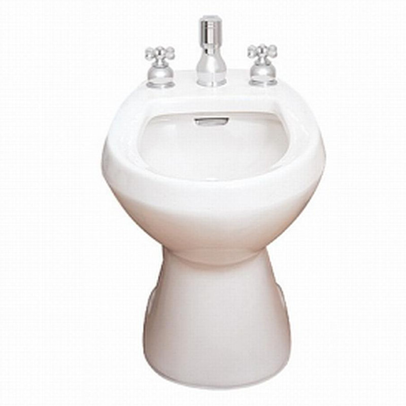 Bidet à montage au sol Cadet (robinet non inclus), Lin