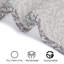  Rideau de salle de bain en lin Block Block | Fibre naturelle | Panneau de douche Boho Chic, Shehjan, mauve-493856221