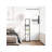 63" Column Floor Lamp With Metal Shelves, Dimmable 9W Led Bulb Included For Bedroom Living Room Office