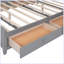 Lit plat avec fonction de rangement-1144809756