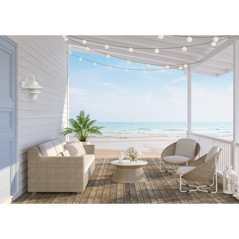Solus Nautical Outdoor Wall Lantern, White, 3000K, Opal