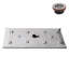 Base de douche 60 po x 32 po en alcôve en acrylique blanc brillant avec bonde centrale, bonde incluse-115227566