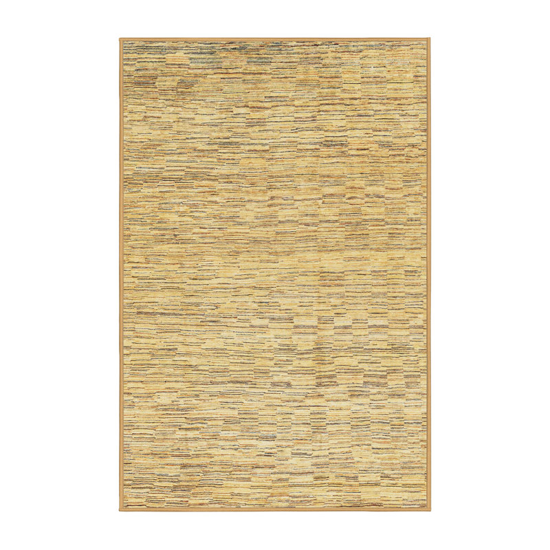 Tapis abstrait moderne 3674, Tapis de couloir 2 pi x 5 pi