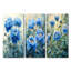 Turquoise bleu pivoines dans le jardin I - Collection d'art mural pivoines-1959836737-1959836860-1959836863