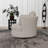 Chemaia 41.8" Wide Polyester Swivel Barrel Chair-526259579