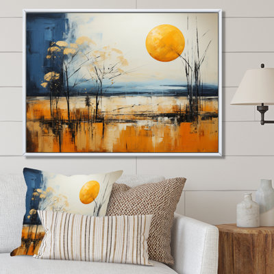 «Yellow Blue», Bold Sky and Golden Prairies II, reproduction sur toile