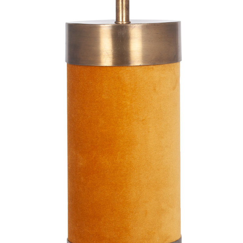Mebane Metal Lamp Base Lamp, Mustard