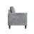 Serpa Velvet Arm Loveseat-124600967