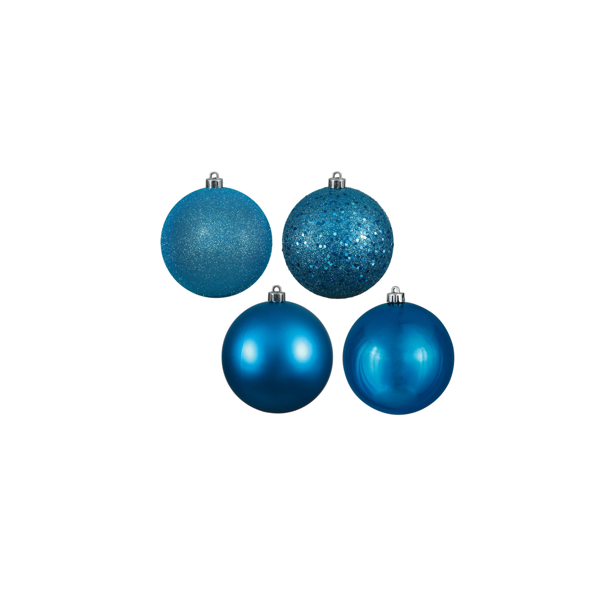 Holiday Décor Ball Ornament, Turquoise
