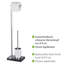 Noble Freestanding Toilet Roll and Brush Holder-11272599