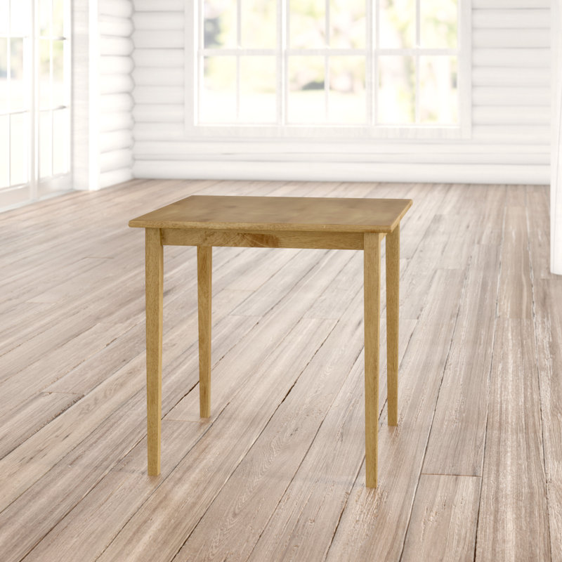 Avagrace Beech Solid Wood Dining Table, Light Oak