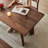 Simple Solid Wood Rectangular Dining Table