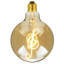 Sigala 4W LED Vintage Edison Globe Light Bulb Amber