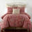 Spruce Red Twin Duvet Cover Set