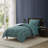 Nestl Botanical Bed in a Bag 5 piece Comforter Set with Sheets & Pillow Shams-128622819-128622825