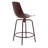 Clean Cut Swivel Counter Stool with Metal Frame-69342292-69342296