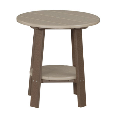 Azhineh Round Outdoor Side Table , 21'' in. W 21'' in. D