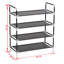 12 Pair Flip Down Shoe Storage