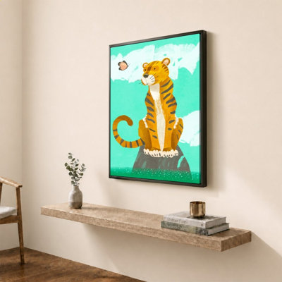 «Jungle Friends I» par Lucca Sheppard - Impression sur toile