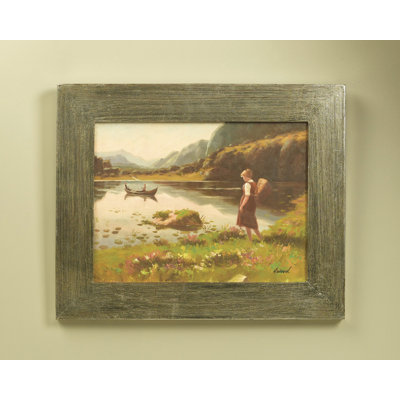 Reproduction d’art sur bois encadrée