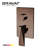 Bravat Square Shower Set with Thermostatic Mixer-68810749