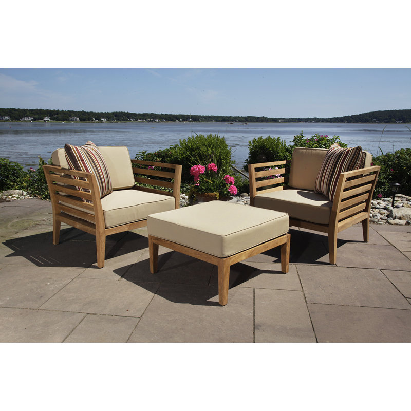 Bali Outdoor Teak Lounge Chair