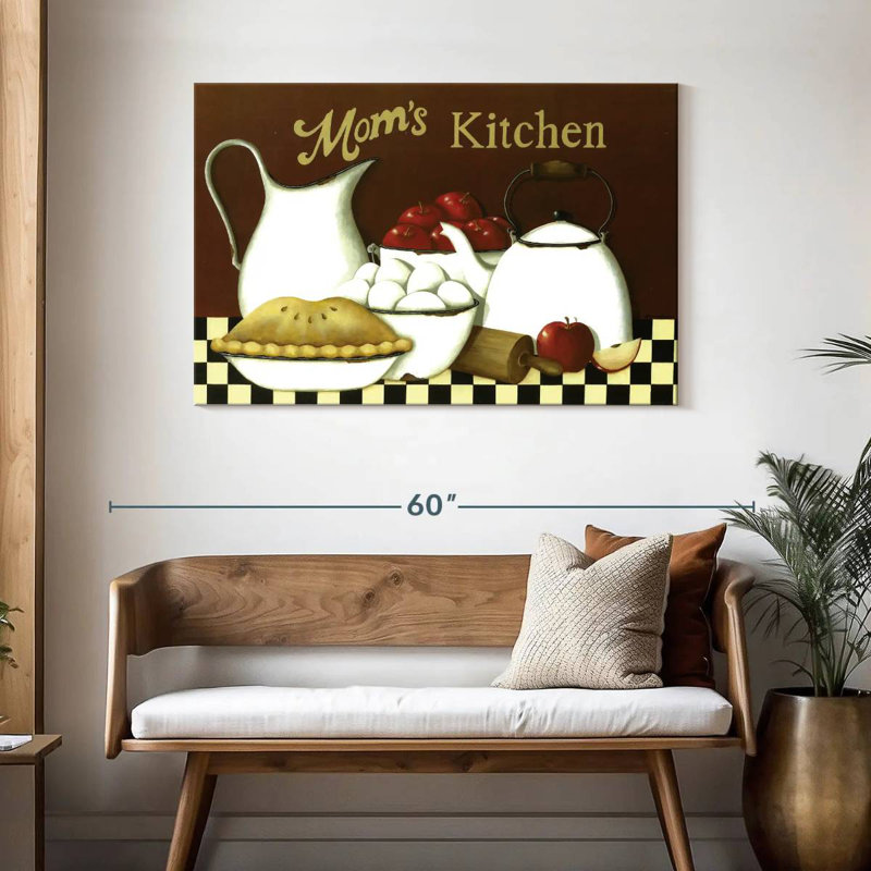 Kema Mom's Kitchen Wall Sign, 30" H x 45" W