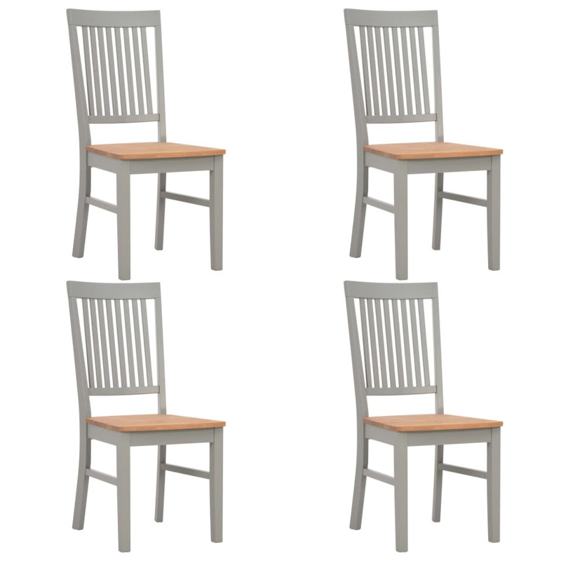 Manneville 44cm H Side Chair, Grey/Brown