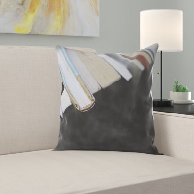 Coussin décoratif books