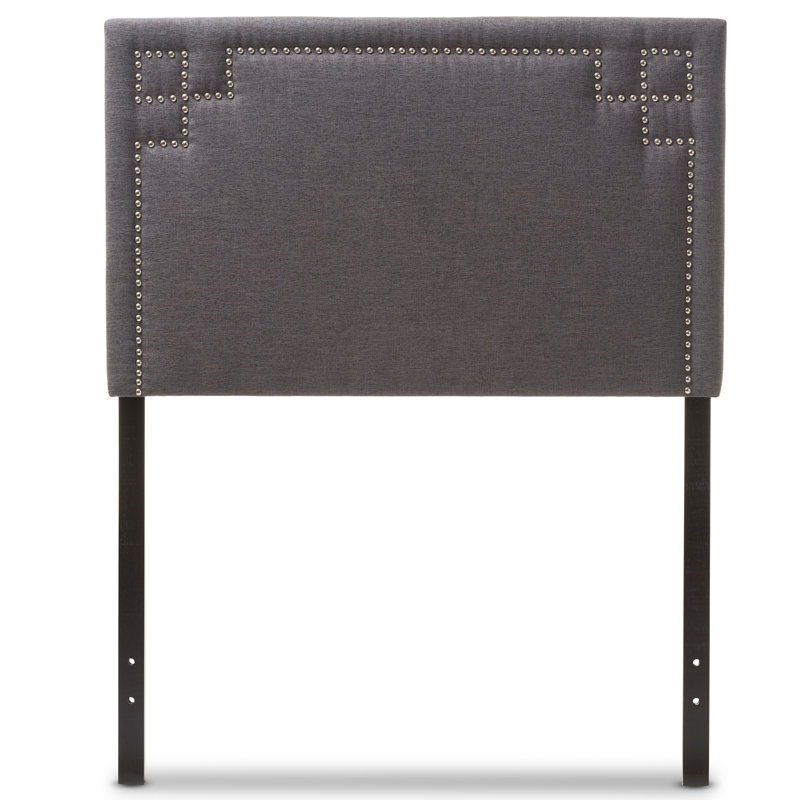Upholstered Headboard, Dark Gray