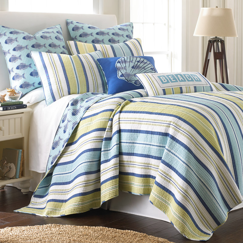 Bayport Quilt Set, Queen Quilt + 2 Shams