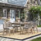 Daveney 67'' Rectangular 6 - Person Outdoor Dining Set