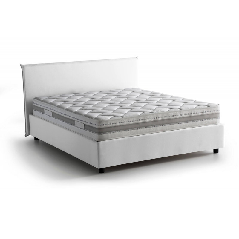 Minori Cm 160x200 Bed, White