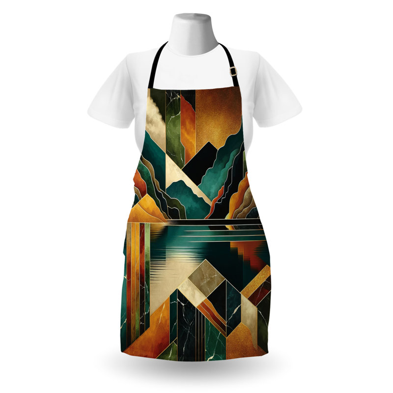No Pattern Bib Apron