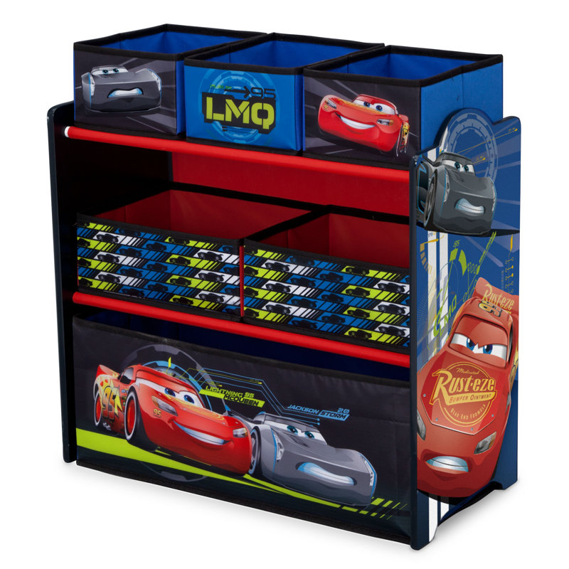 Organisateur de jouets à plusieurs casier disney/pixar cars