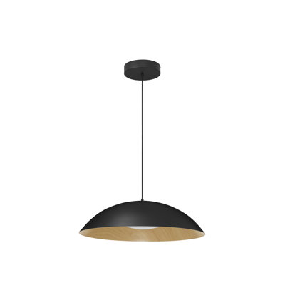 1 - Light Black LED Pendant