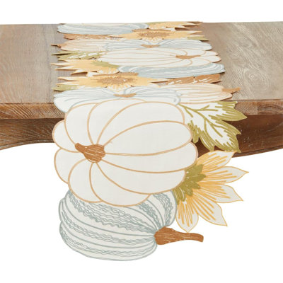 Harvest Haven Pumpkin Table Runner