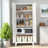 Versatile Storage Cabinet With Doors And Adjustable Shelves, Ideal For Organizing Bedroom, Living Room, And Kitchen Essentials-1447978384