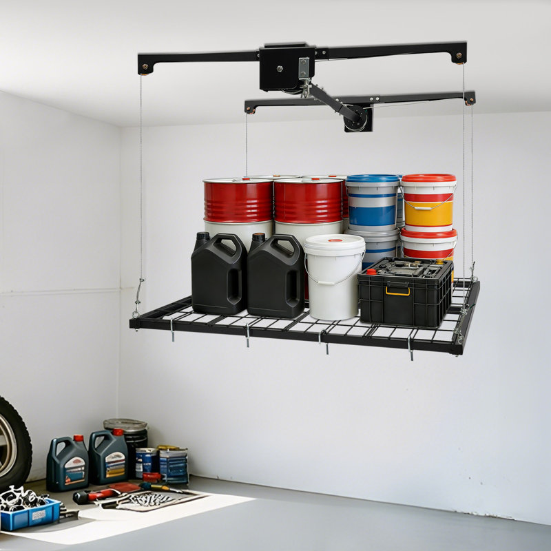 Support de rangement pour le garage suspendu, support de rangement pour garage, support de rangement pour garage à hauteur réglable