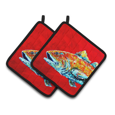 Cuisinier poignée tête de alphonzo de caroline trésors Red Fish