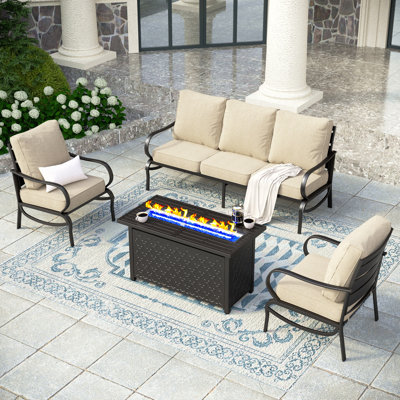 Tapasi Outdoor Patio Conversation Furniture Set