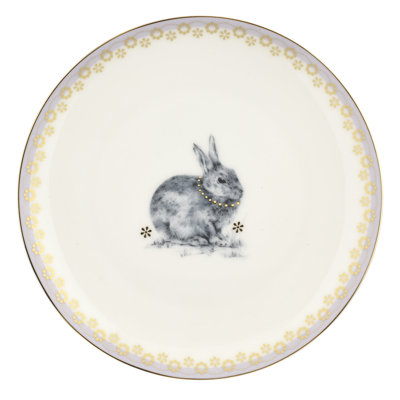 Meadow Lane 8" Porcelain Salad Plate