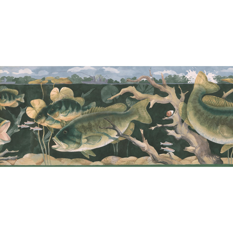 Bordure de papier peint abstrait L 15 pi x l 10 po Dunkirk