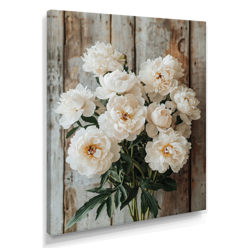 Ightham - Floral Wall Art, Ne s'applique pas, Toile tendue, H 20 po x l 12 po