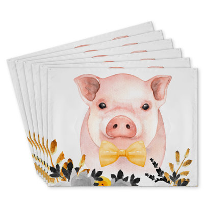 Chic Pig Polyester Andaluss Set of 6 - Home Decor Essentials