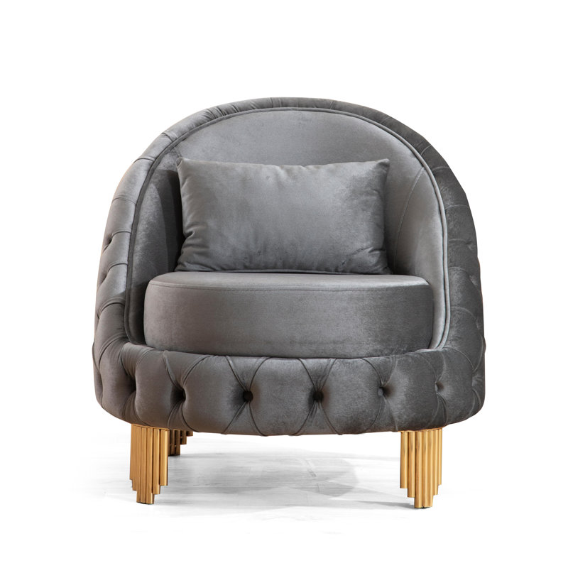 Chaise avec tissu