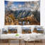 Paysage, montagnes avec soleil à la tapisserie de la vallée de Vratna-28487988