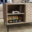 Élégante table basse à tissage Veener
